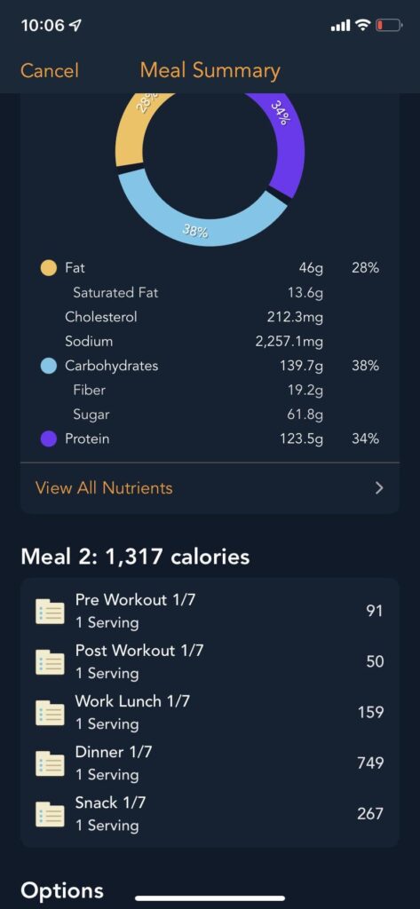 Nothing revolutionary, but I refuse to pay for a tracking app so this is how I pre-track