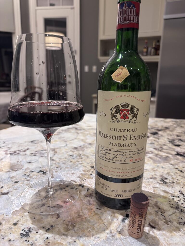 1989 Malescot St Exupery 1989 Malescot St Exupery