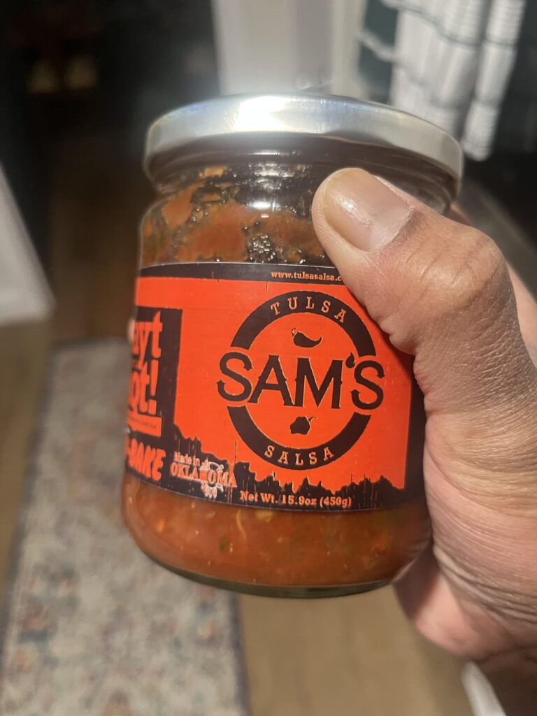 One of the more unique salsas I’ve had. Great flavor and decent kick!