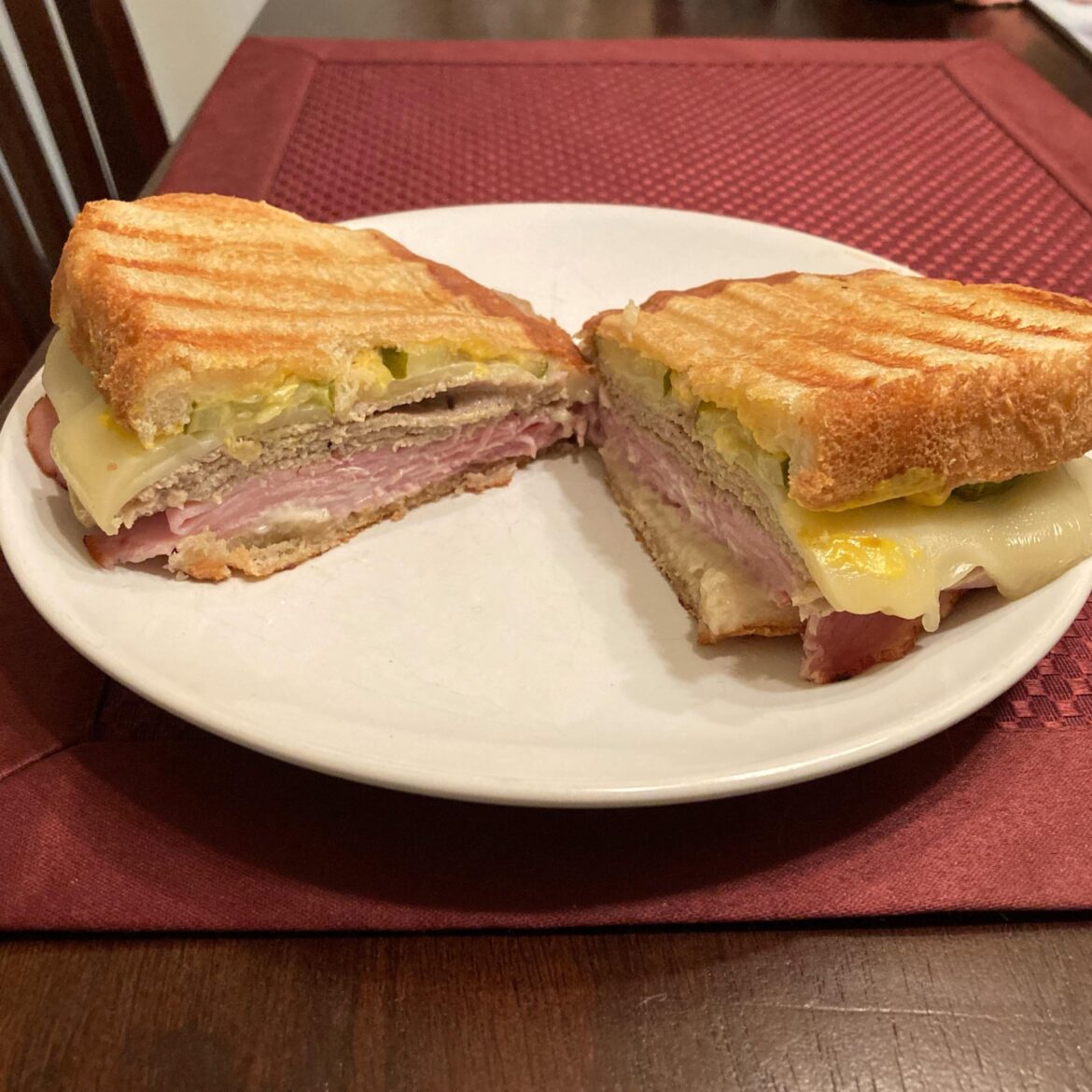 Faux Cuban for lunch today.