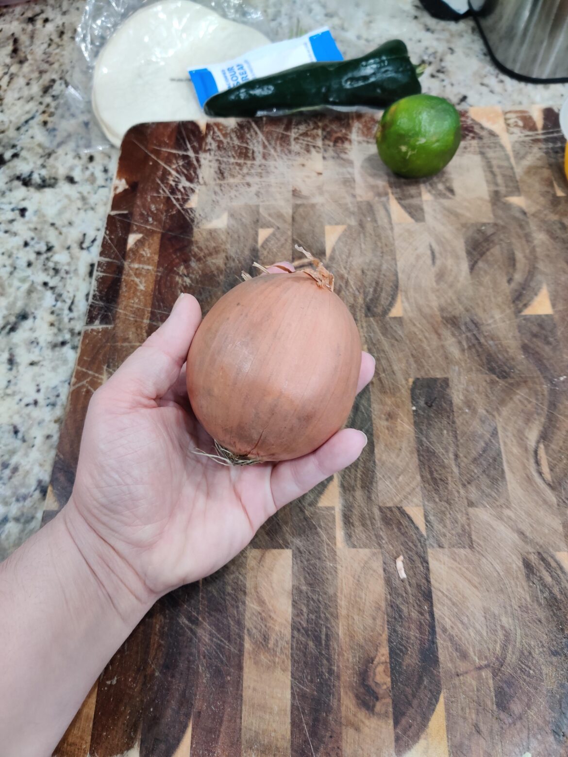 Another win with the Onion Lottery...