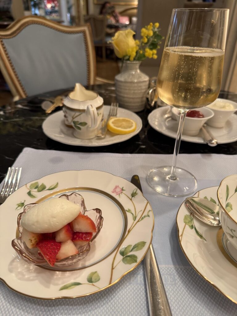 Afternoon tea at The Peninsula Beverly Hills