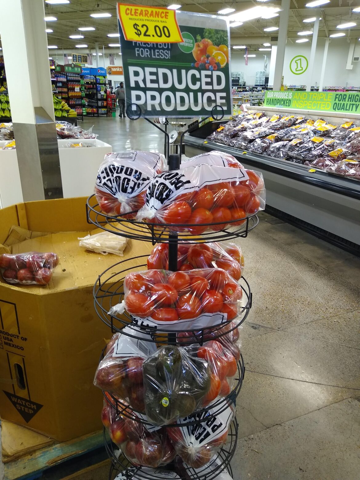Plant base money saving hack: Check to see if your grocery has a reduced produce section.  These bag avg. 6 lbs.