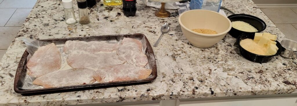 Homemade Chicken Parmesan