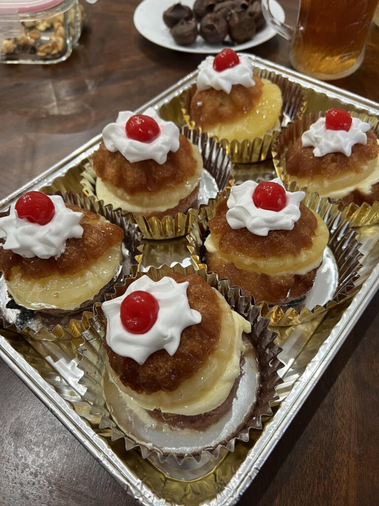 Baba Au Rhum and Bourma from Sarkis Pastry Glendale