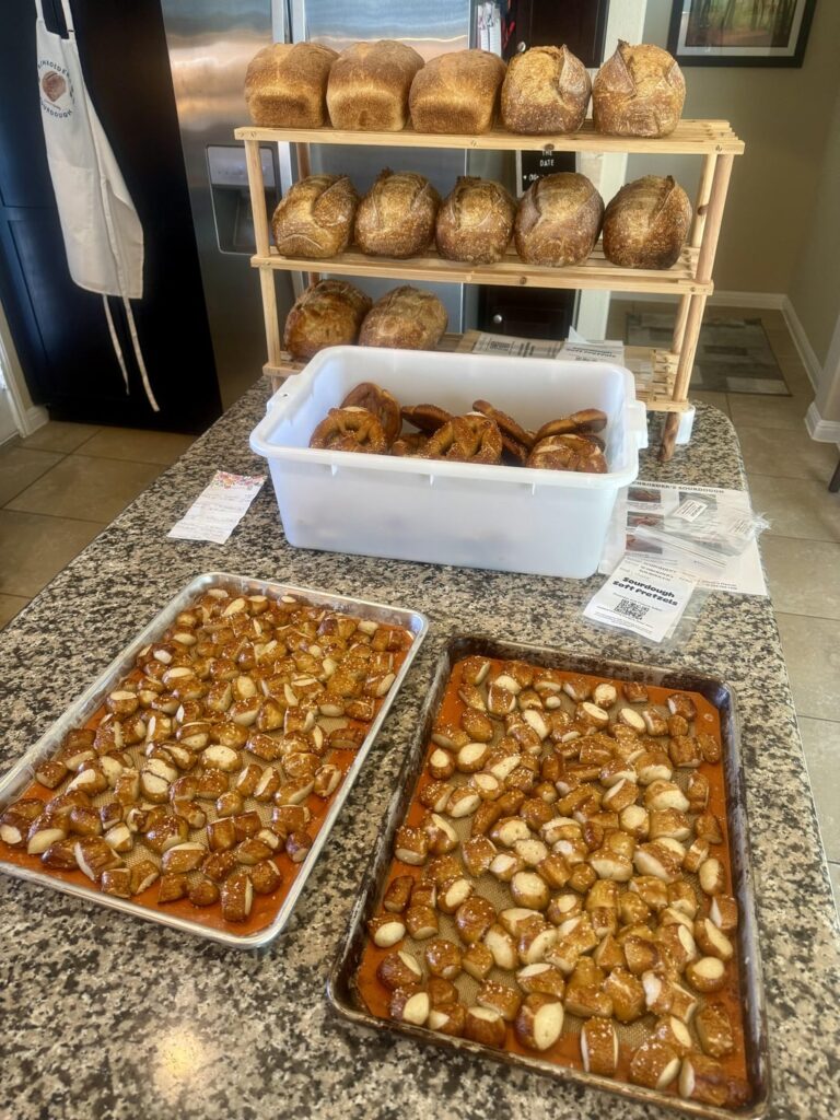 Another Busy Day of Baking For My Sourdough Business