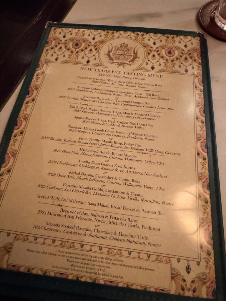 Gymkhana **, London - December 31, 2024