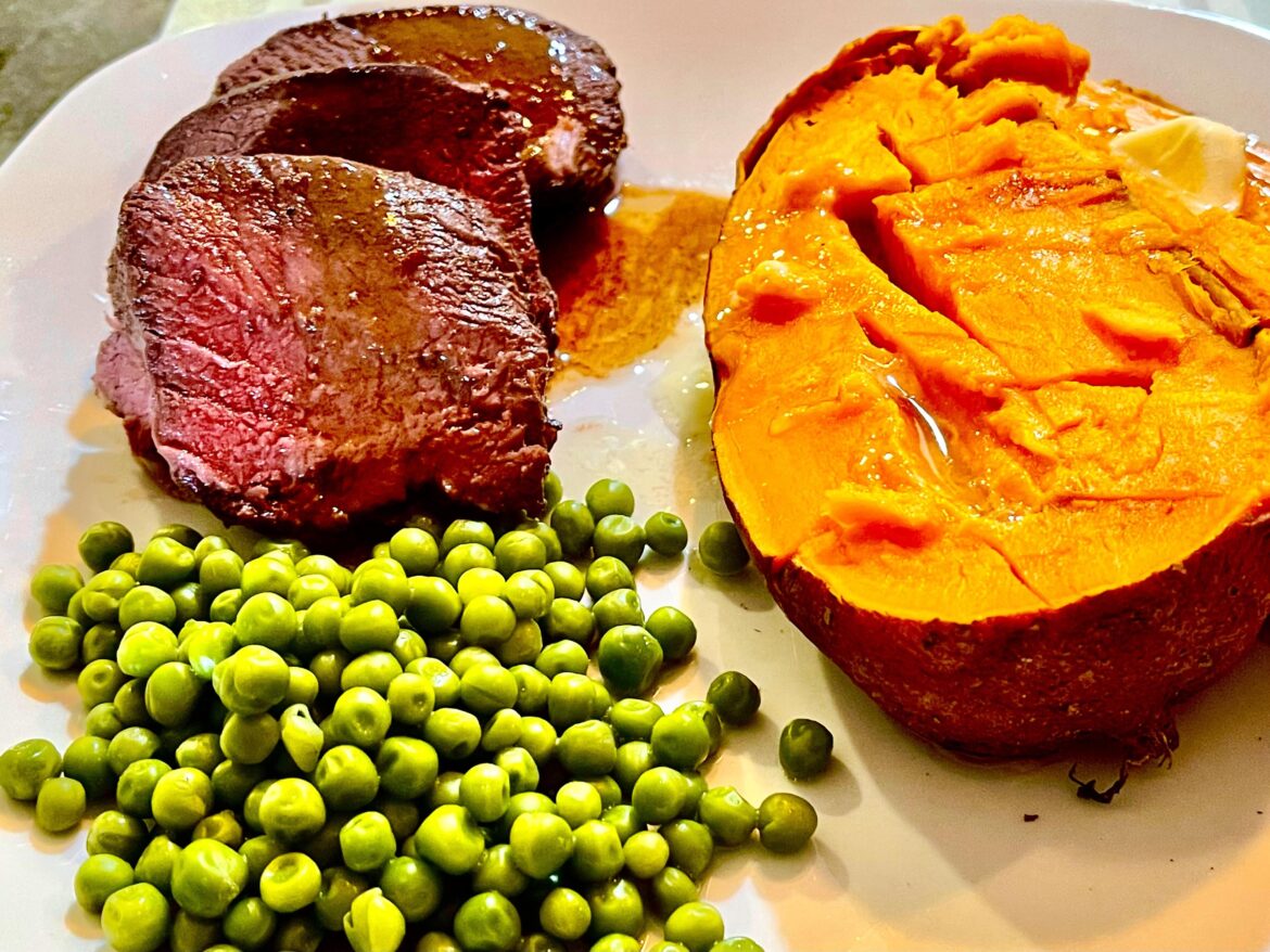 Sous Vide and Pan Seared Venison Tenderloin