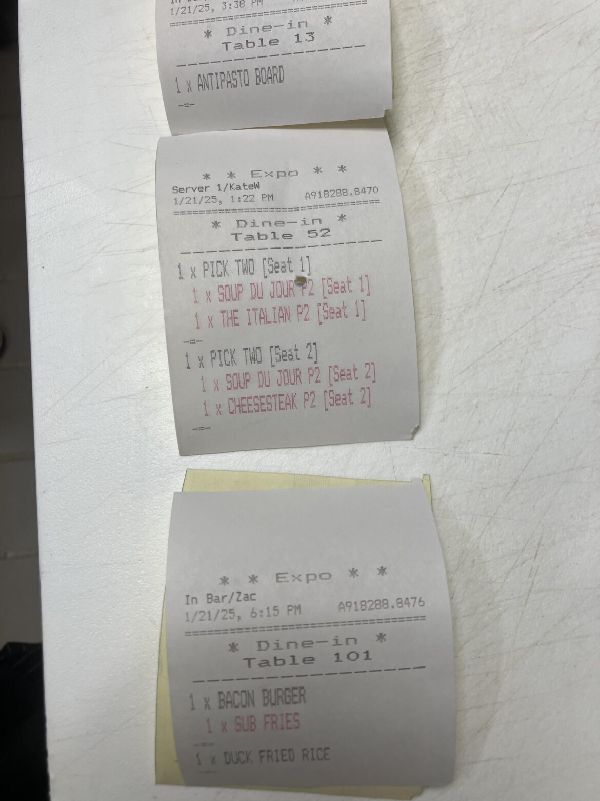 Here’s our entire day