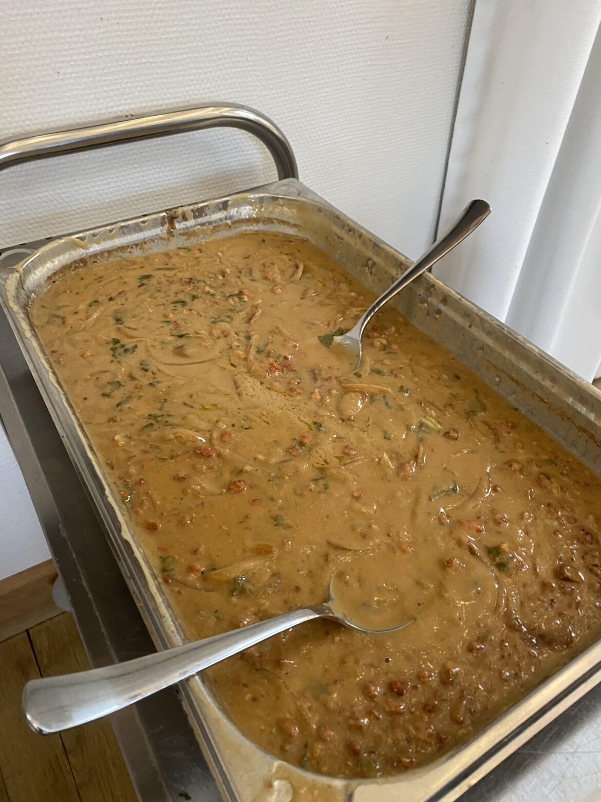 Todays dish at work was spaghetti carbonara - Here’s  the carbonara sauce