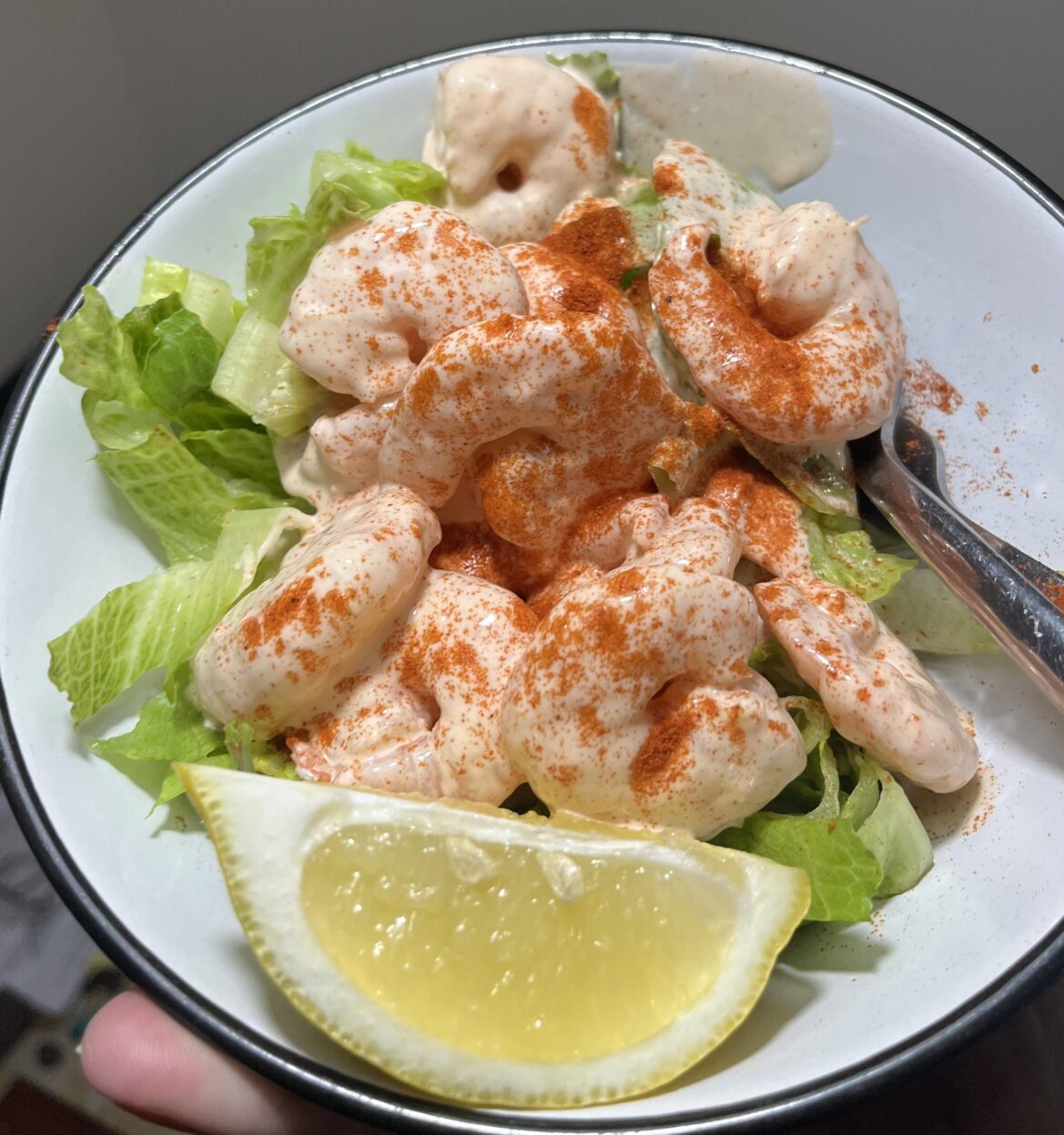 Christmas prawn cocktail