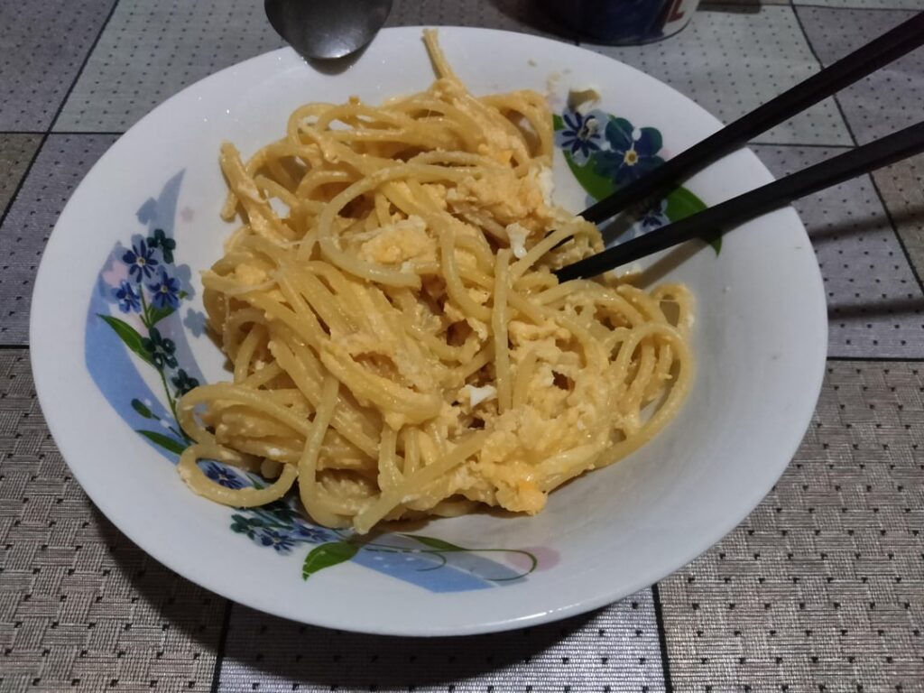 I just really wanted pasta with mozzarella