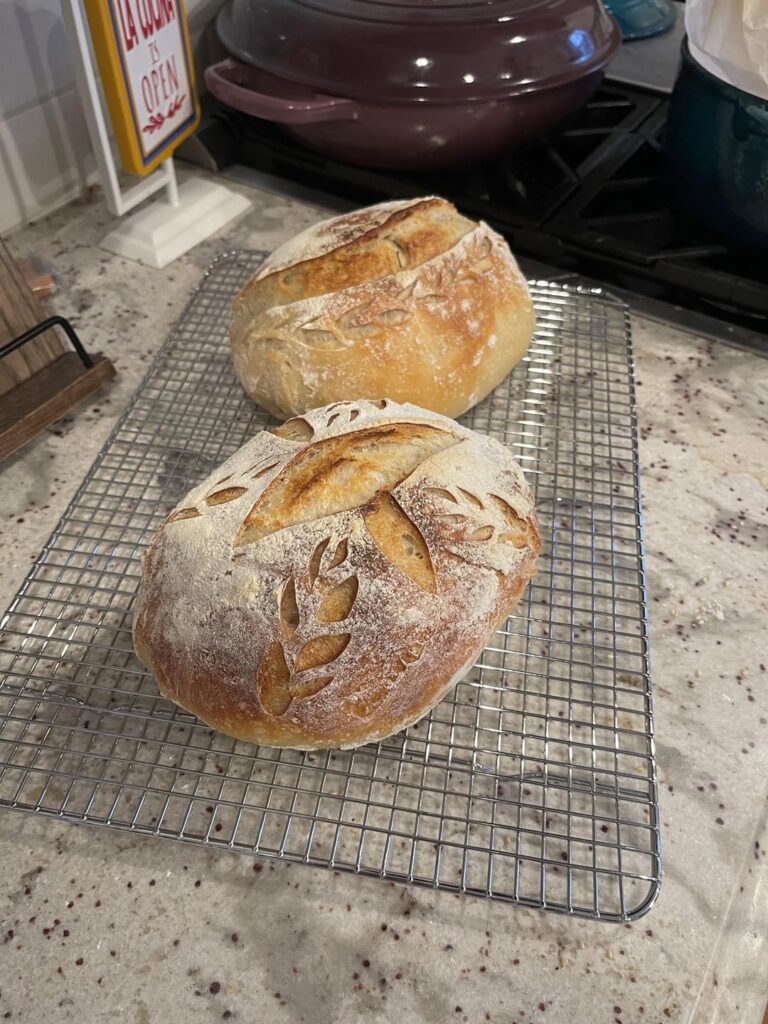 Nothing like the smell of fresh bread on a Saturday morning.