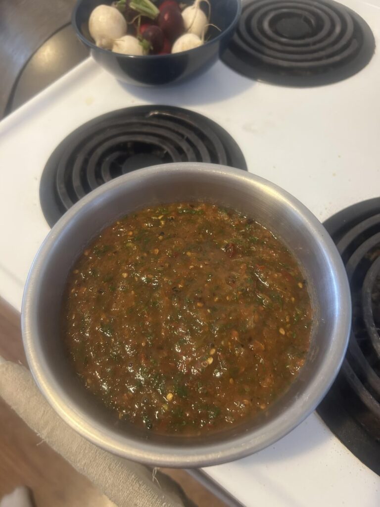Dried Chilis Salsa