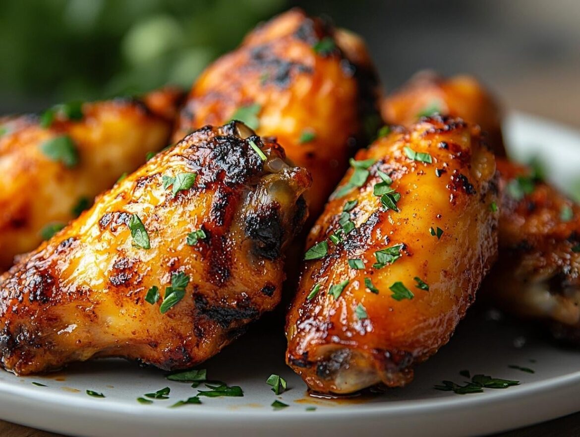 Crispy and Juicy Oven-Baked Chicken Wings