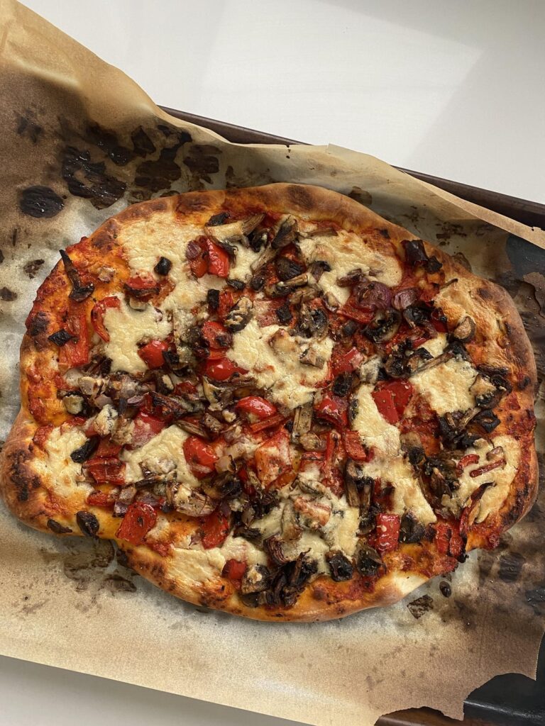 Plant based pizza night