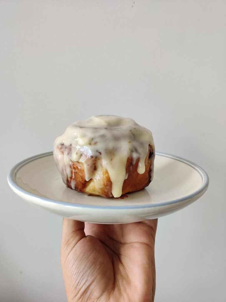 Made cinnamon rolls for the first time.