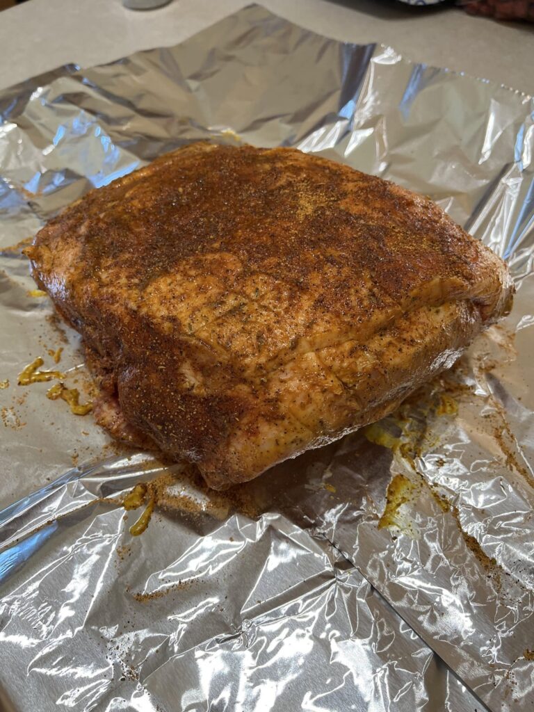 First attempt at smoking pork butt