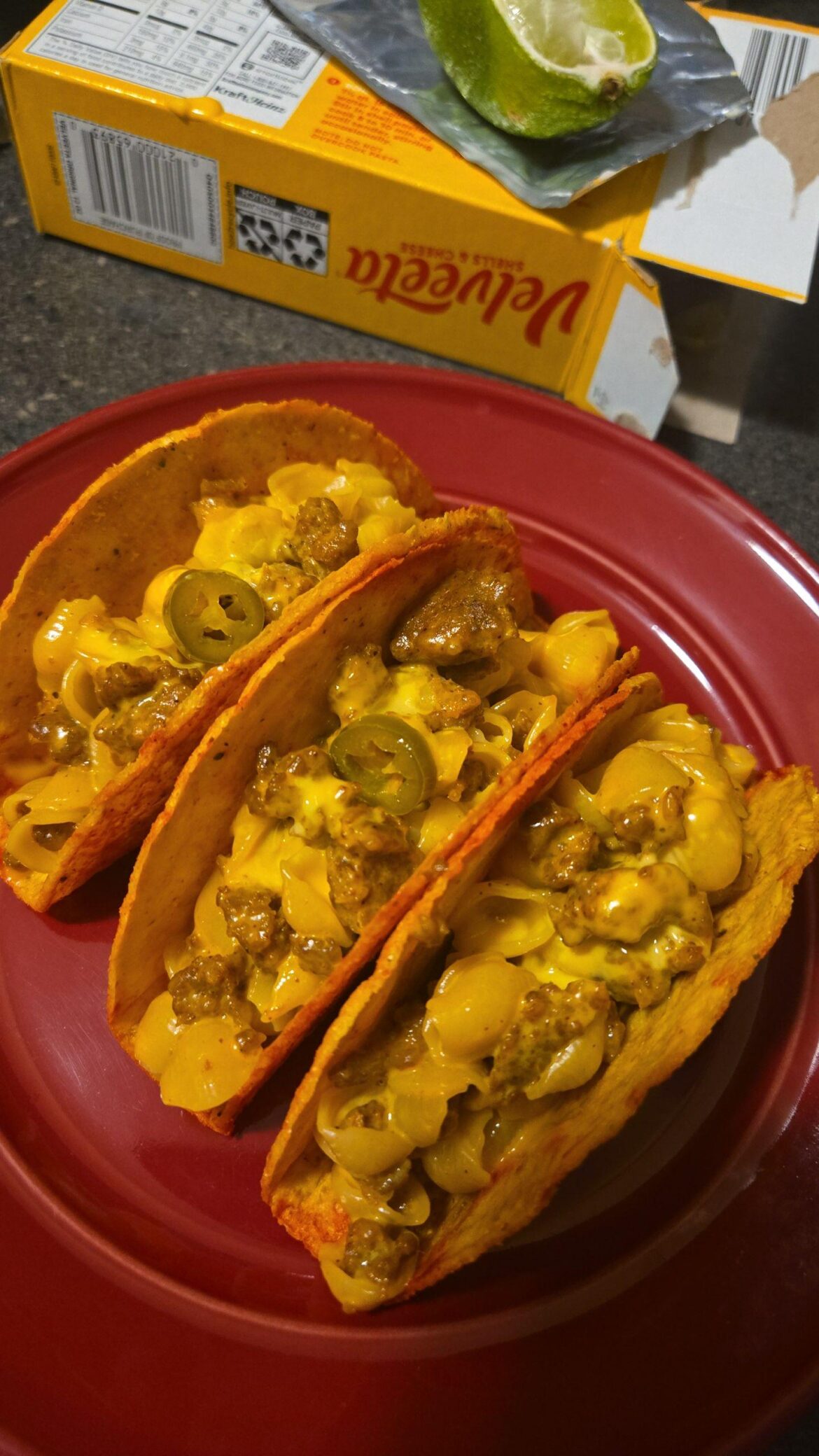 Jalop Mac n Chorcheezo Tacos