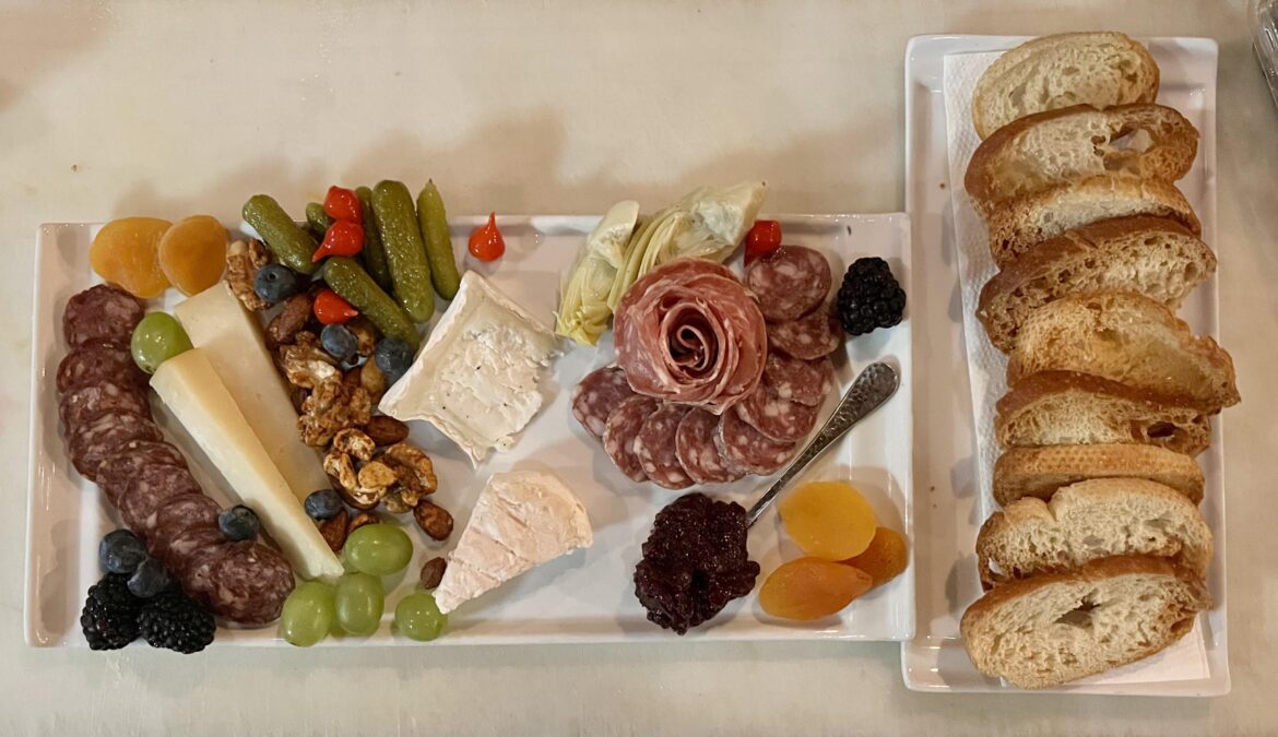 Small Cheese and Charcuterie Boards at Work