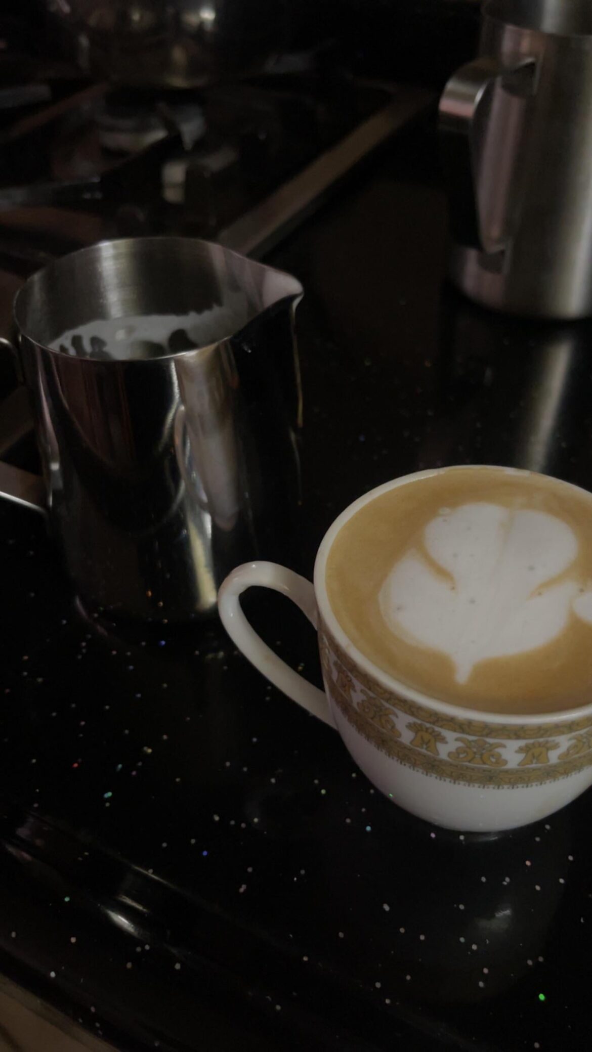 Latte art (new barista)