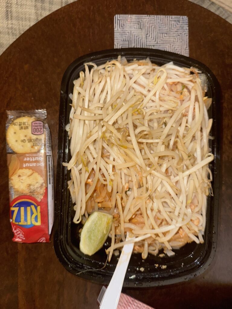 Calorie estimate for this Pad Thai?