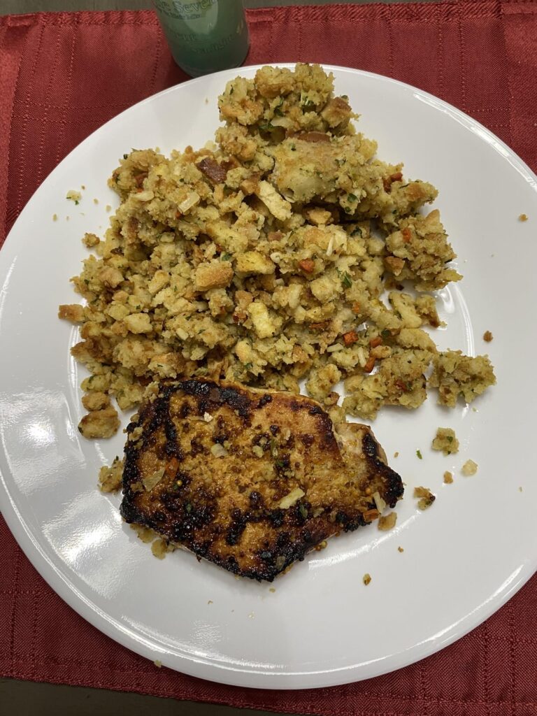 how many calories did i eat of my dinner?