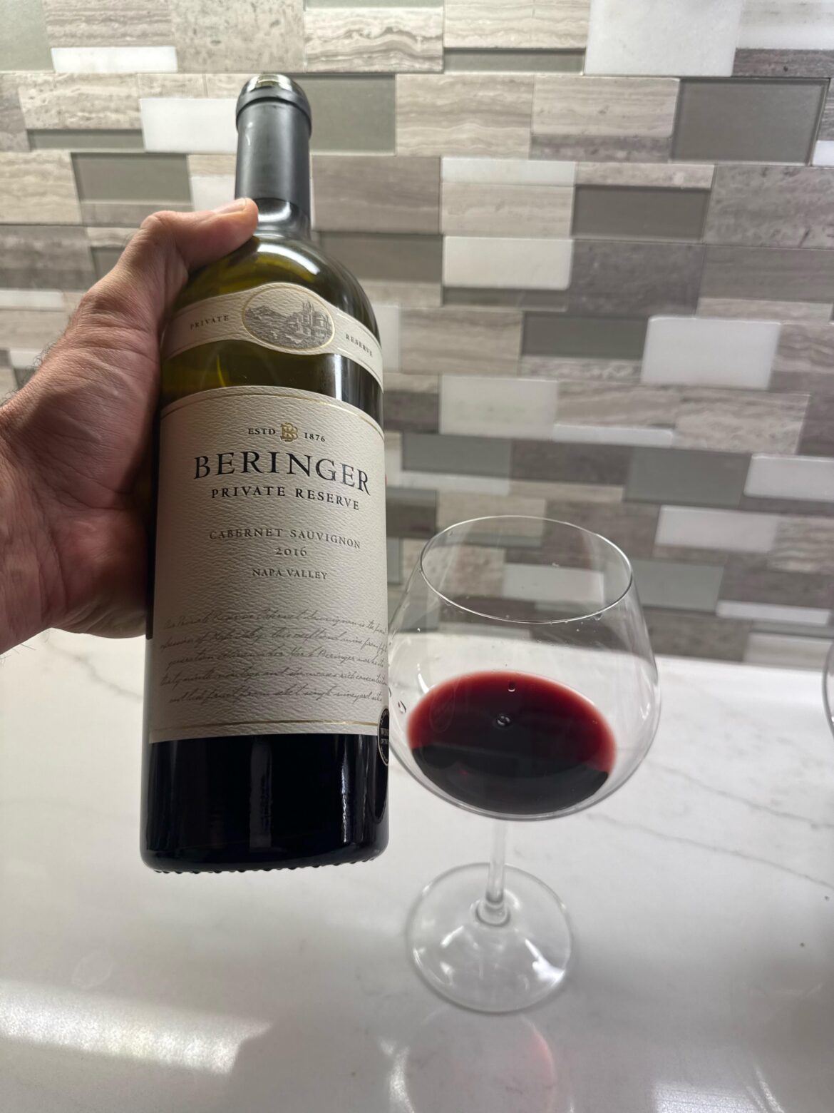 Beringer private reserve is no joke!