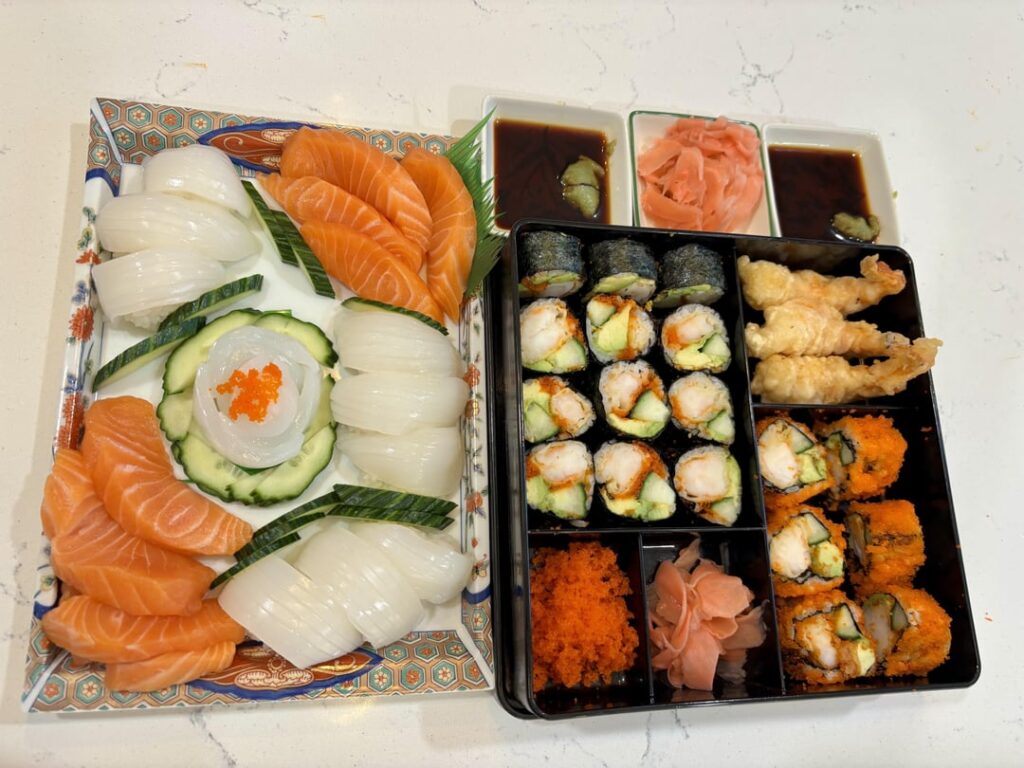 Home made sushi again for New Year’s Day!