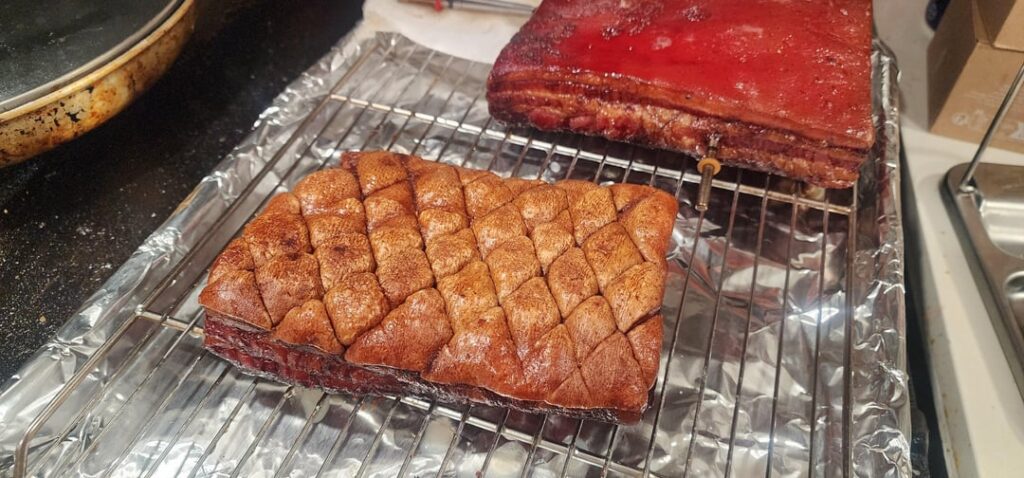 Crispy pork belly