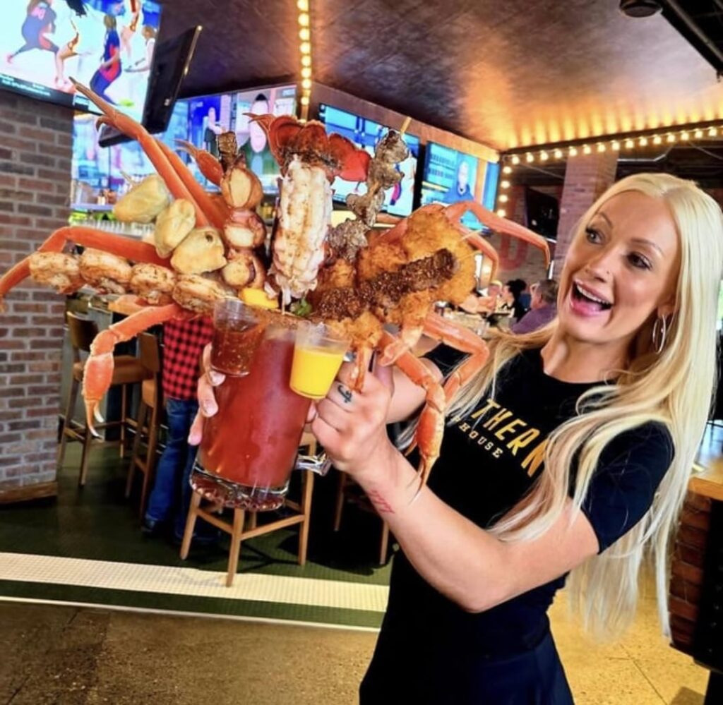 I got the seafood bloody.