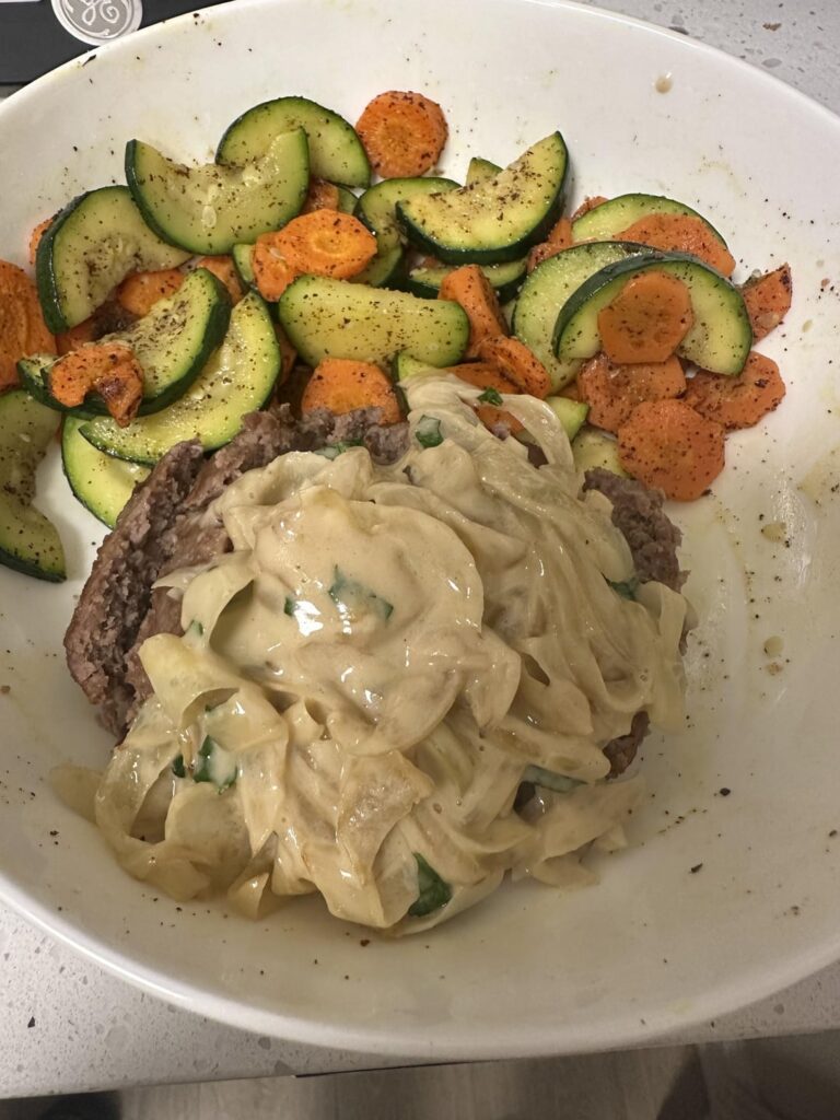 Creamy Caramelized Onion Meatloves