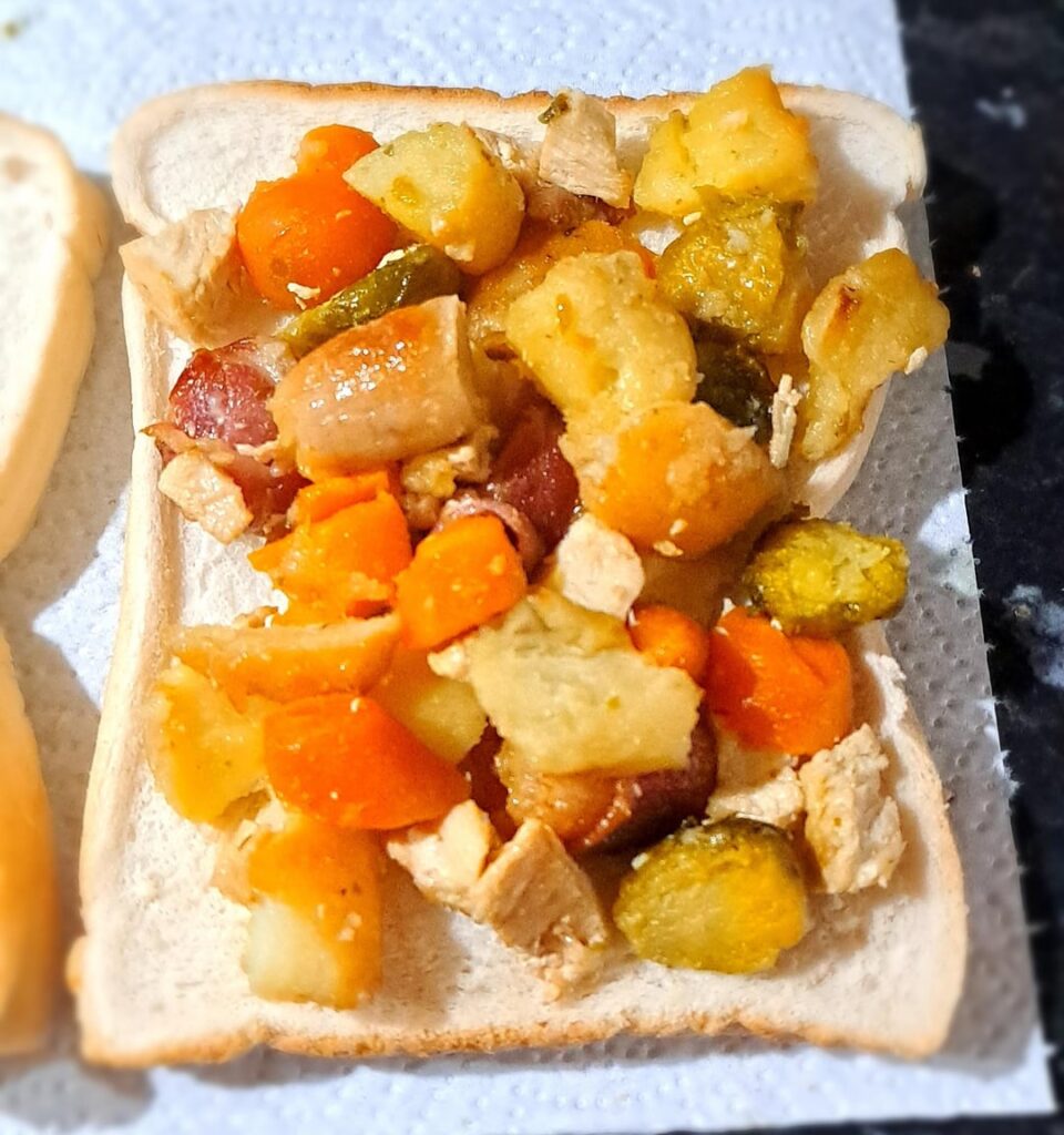 The leftover Xmas🎄toastie