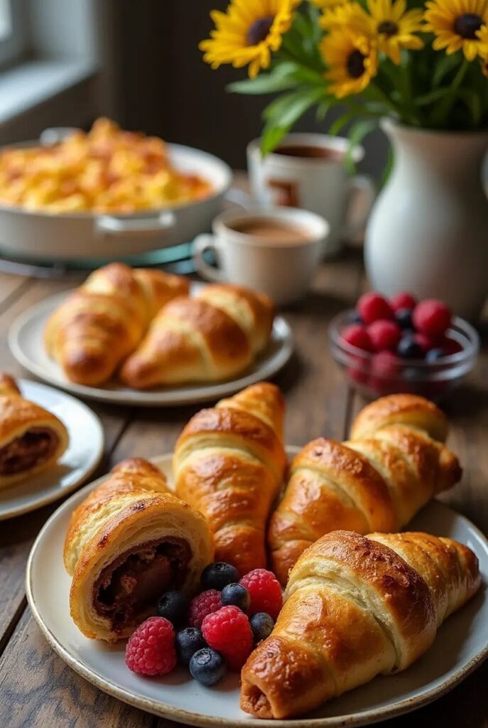 Easy Crescent Roll Breakfast Recipes for Sweet & Savory Lovers!