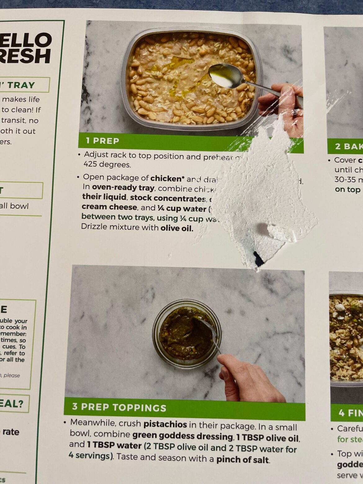 Baked creamy chicken orzo