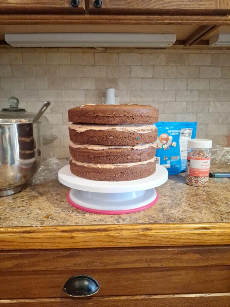 My first birthday cake.