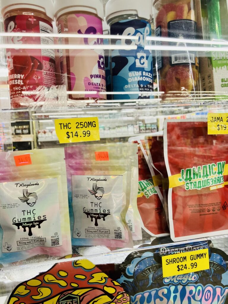 Locally handmade THC gummies