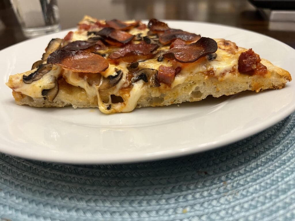 Sourdough pizza! It puts all other pizza to shame.