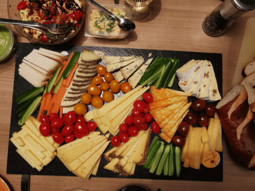 This board my mother made for me and my friends