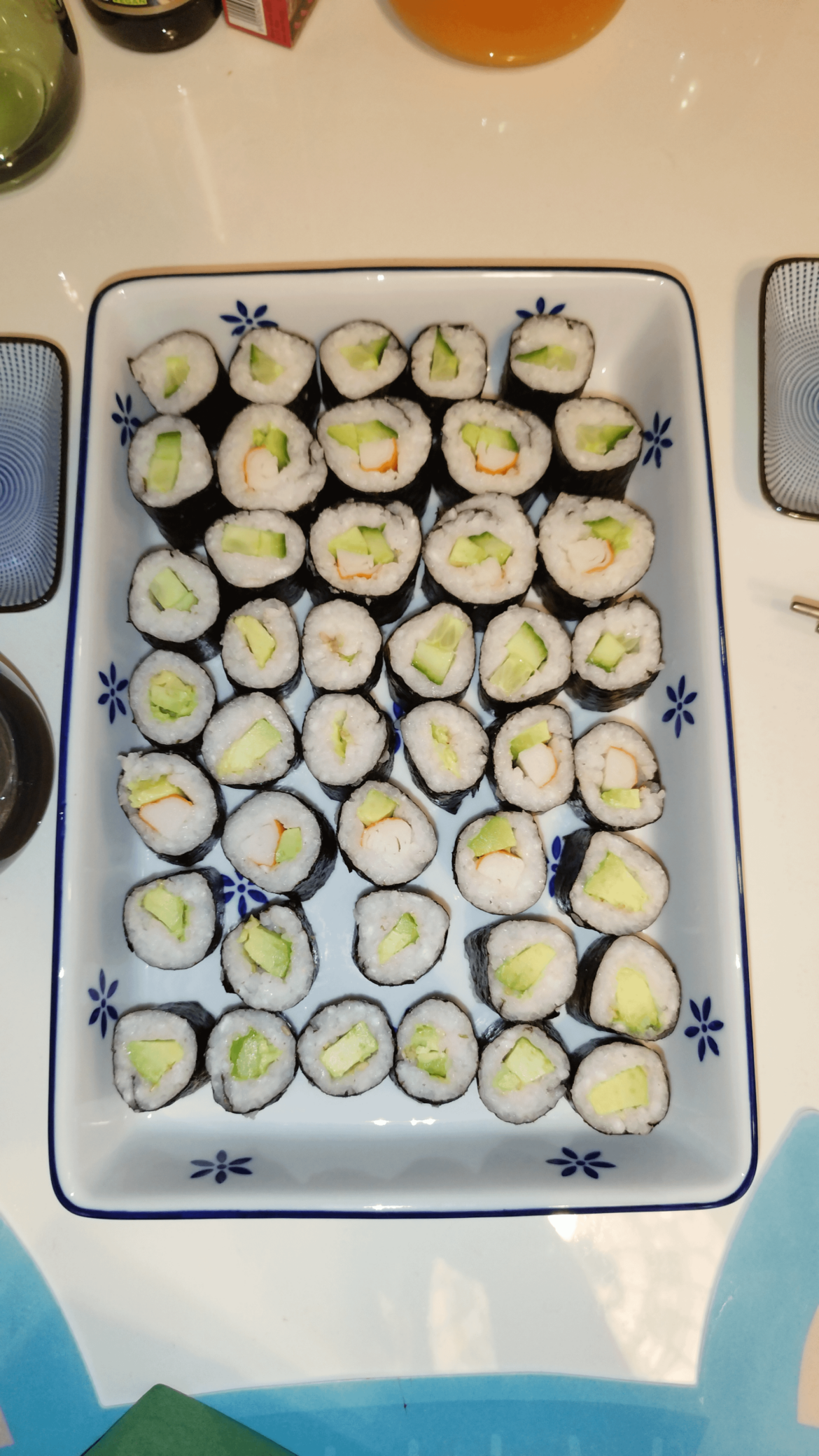 How are my sushi looking?