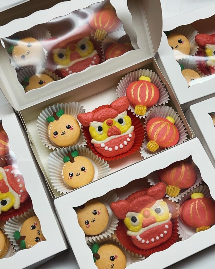 Lunar New Year Macarons