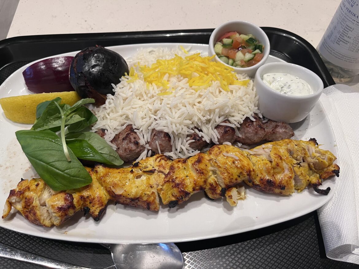 Sia and sefida - Iranian dinner