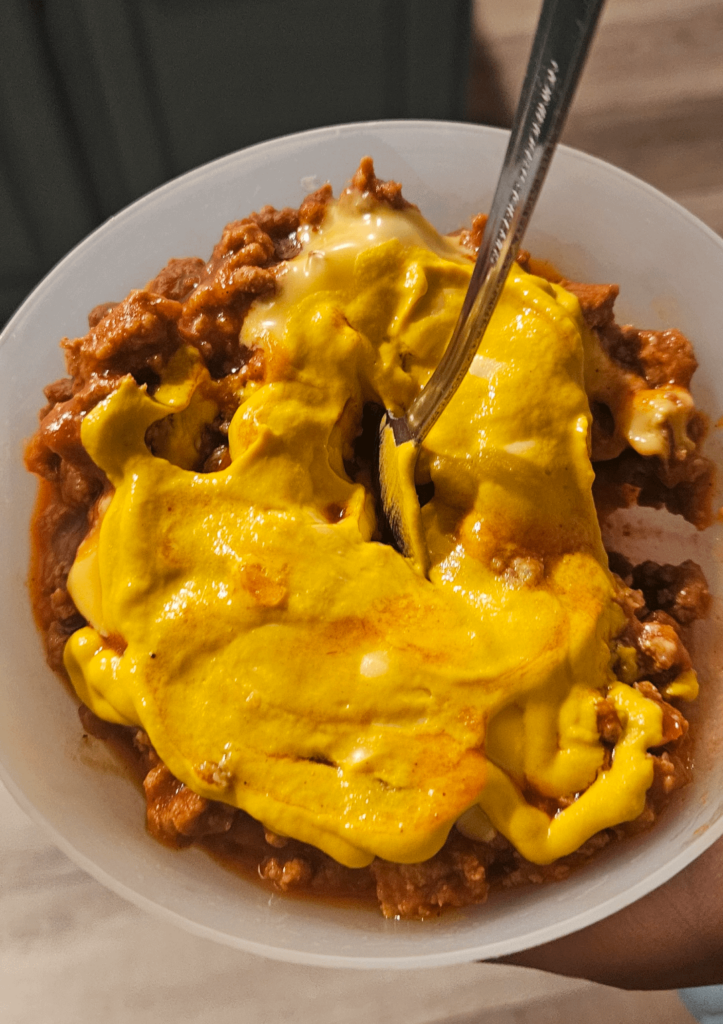 My sister says this is "the best way to eat sloppy joes"