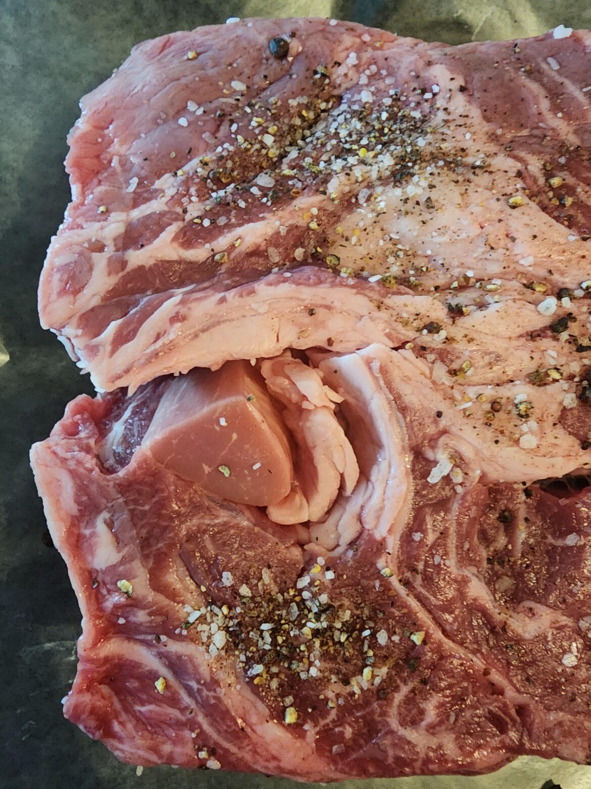 Whats this triangle in my chuck roast?