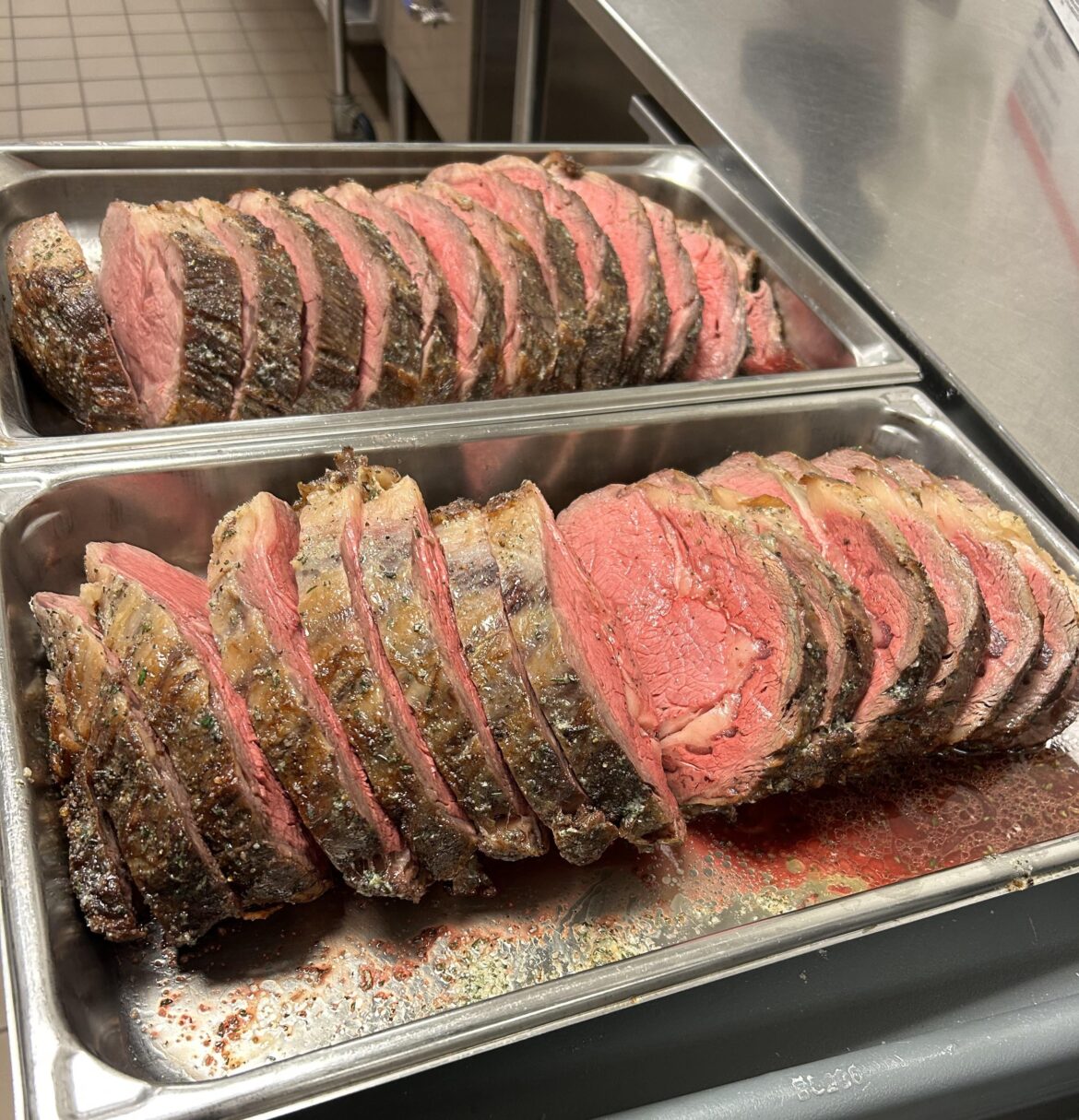 NFL rookie dinner steaks