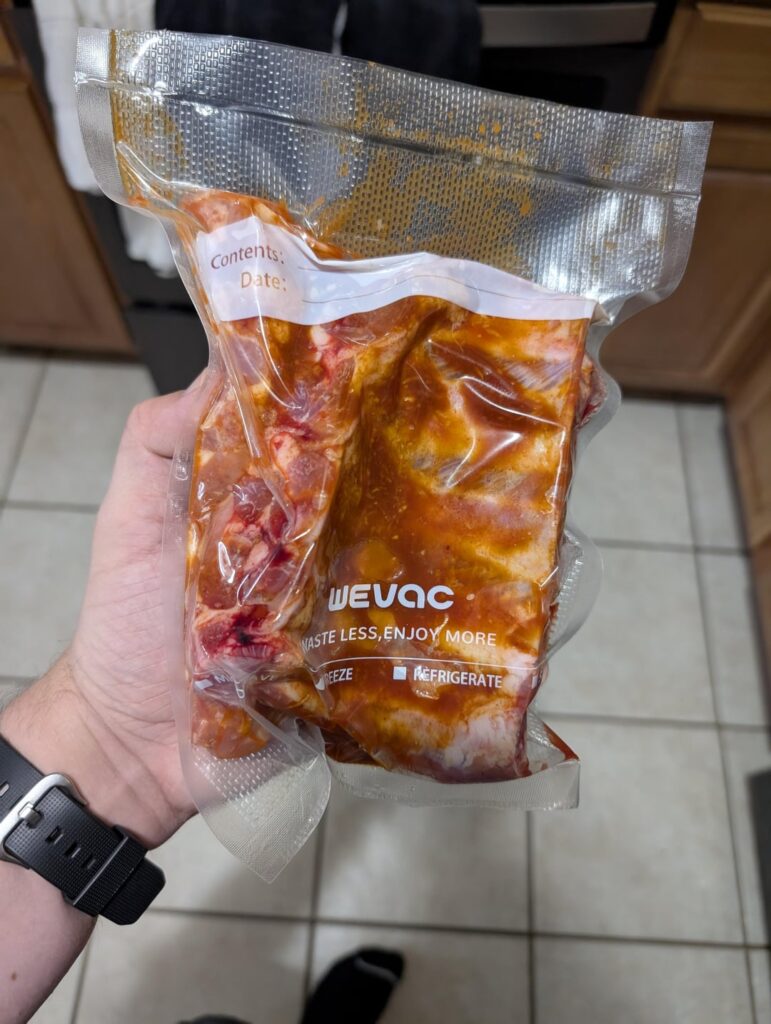 Gochujang Baby Back - Didn't make it off the cutting board