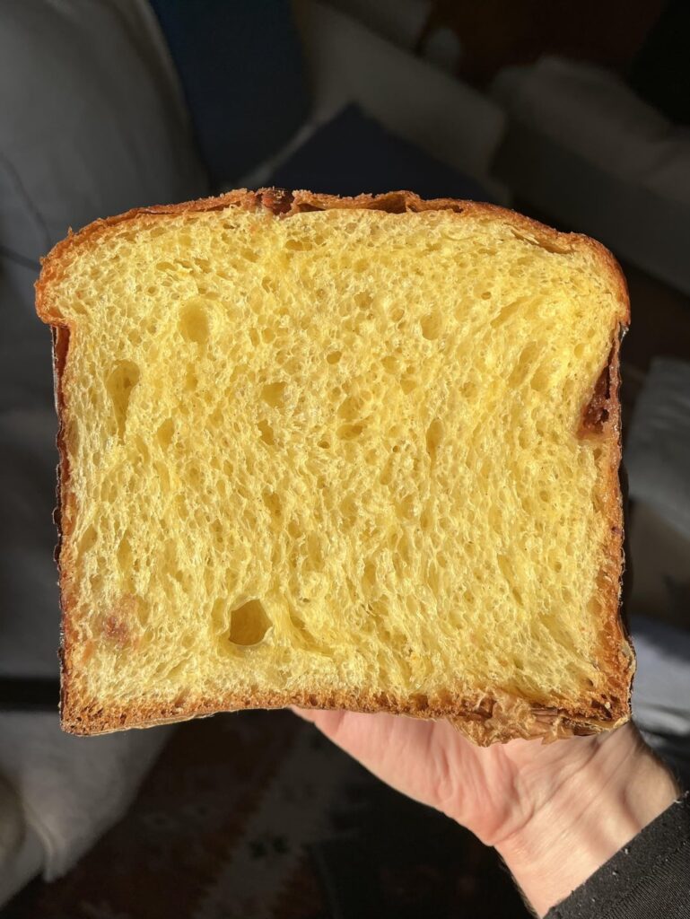100% Stiff Sourdough Brioche
