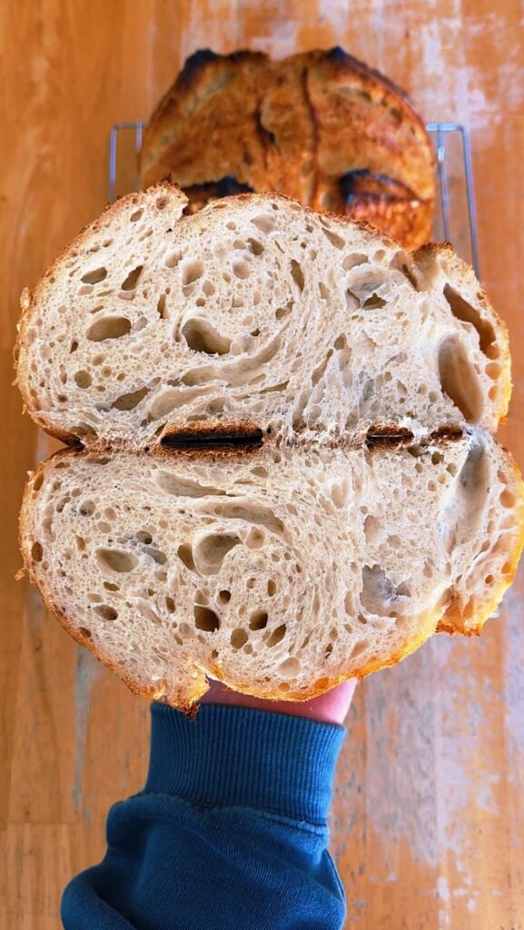 First 80% hydration loaf