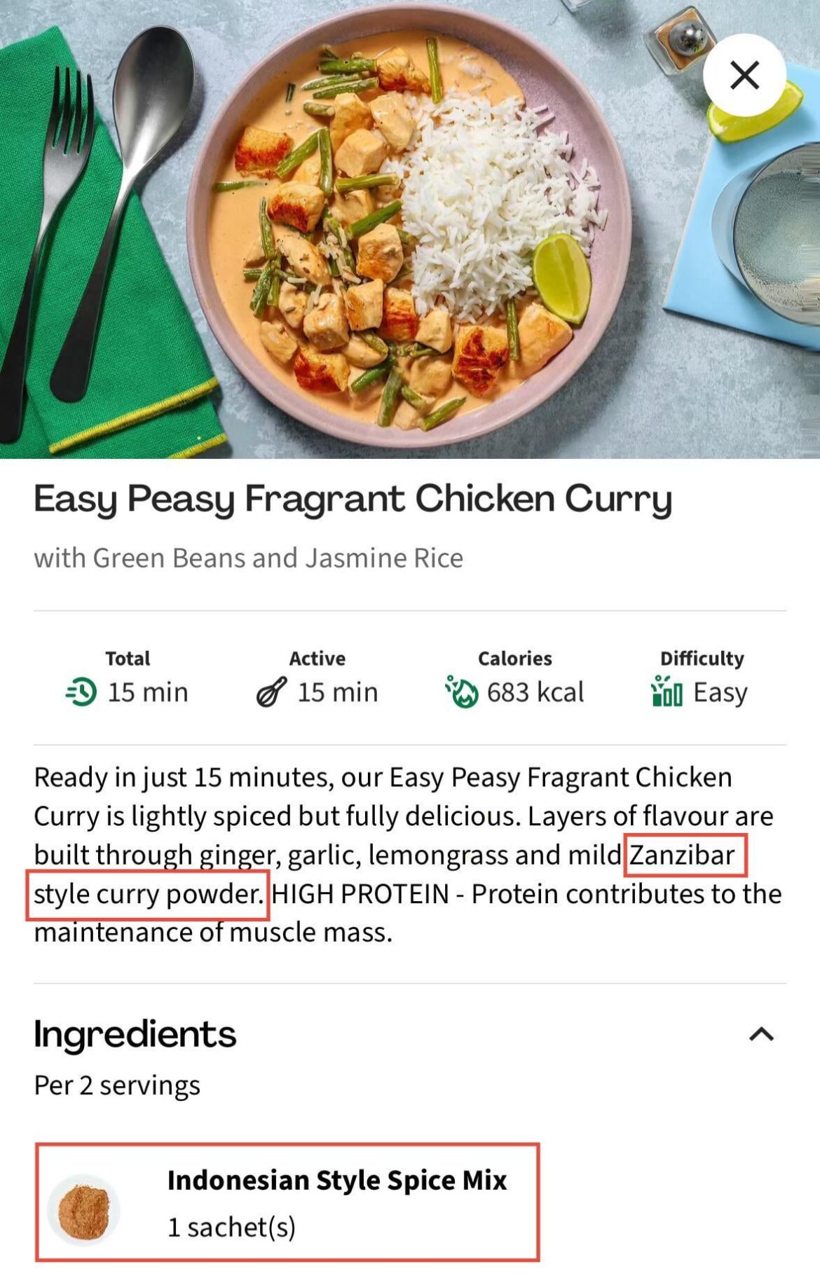 Does HelloFresh need a little geography lesson about the location of Zanzibar?! 😂