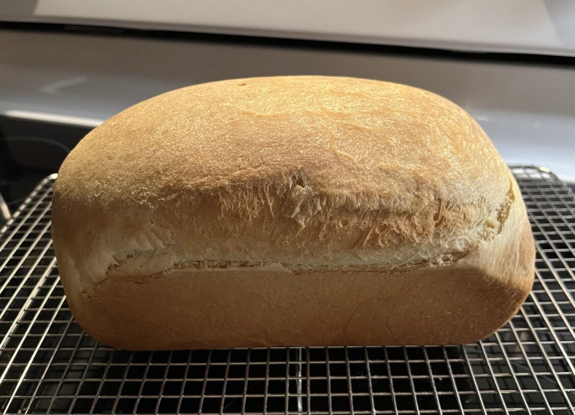Pain de mie, no Pullman pan.